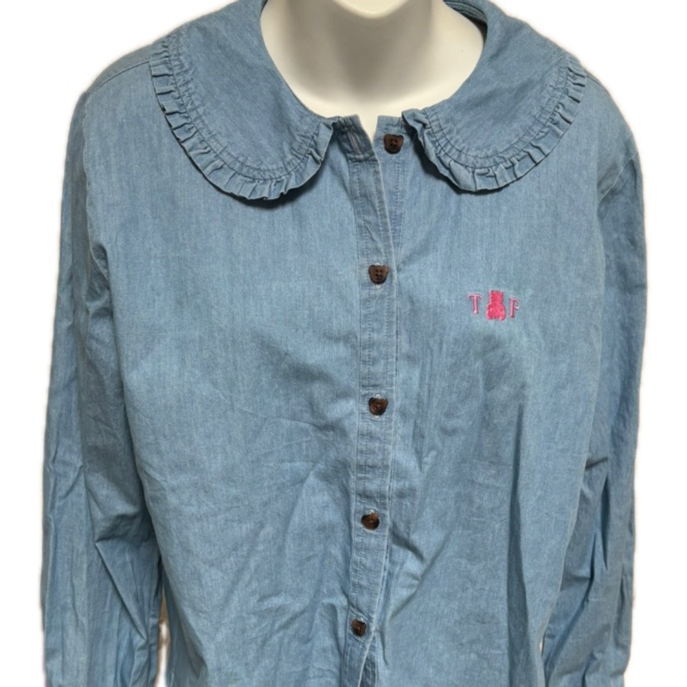 Teddy Fresh Denim Button Down Shirt